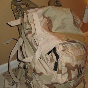 MOLLE II Backpack Desert Camo Field Gear Set